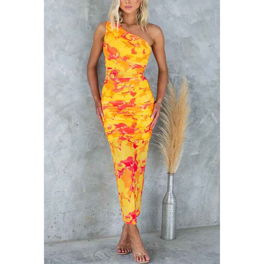 Solea Summer Bloom Off-Shoulder Holiday Dres
