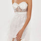 Aurélie SexyMesh Lace Strap Wedding Dress
