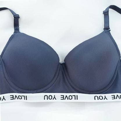 Intimo confortevole Reggiseno regolabile con seno grande e seno piccolo in pizzo sottile