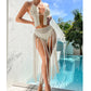 Salento Beach Floral Crochet Bikini Set