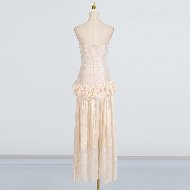 Giorgia 3D Floral Bandeau Bandage Occasion Dress