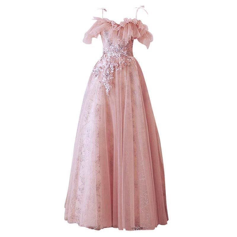 Livia Elegant Strap Wedding Dress