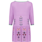 Women Spring And Summer New Bohemian Holiday Style National Style Flower Embroidery Temperament Dress