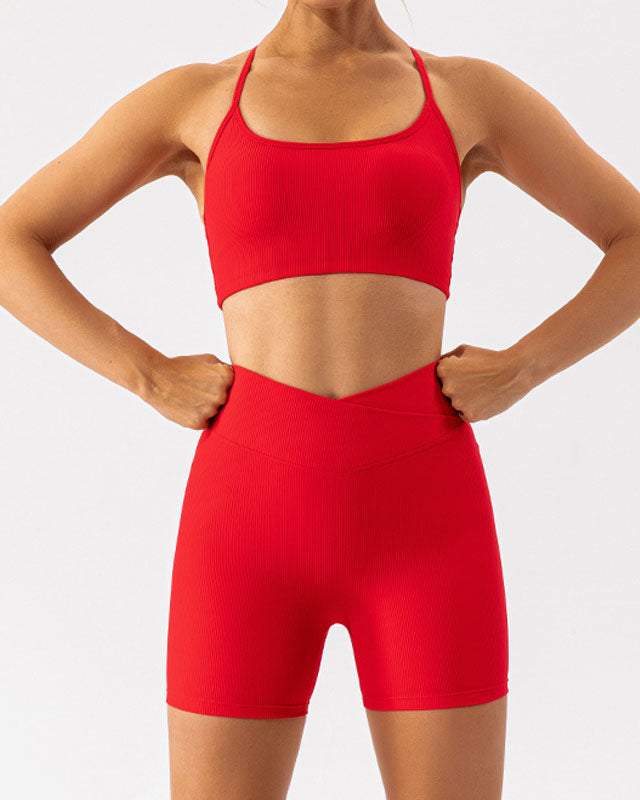 Yoga Suit Thread Séchage rapide Vêtements de sport Formation Running Fitness Vêtements Costume Femmes