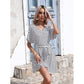 Maryangel Rebel women's slim striped dress for spring and summer, featuring vibrant colors and a flattering fit.