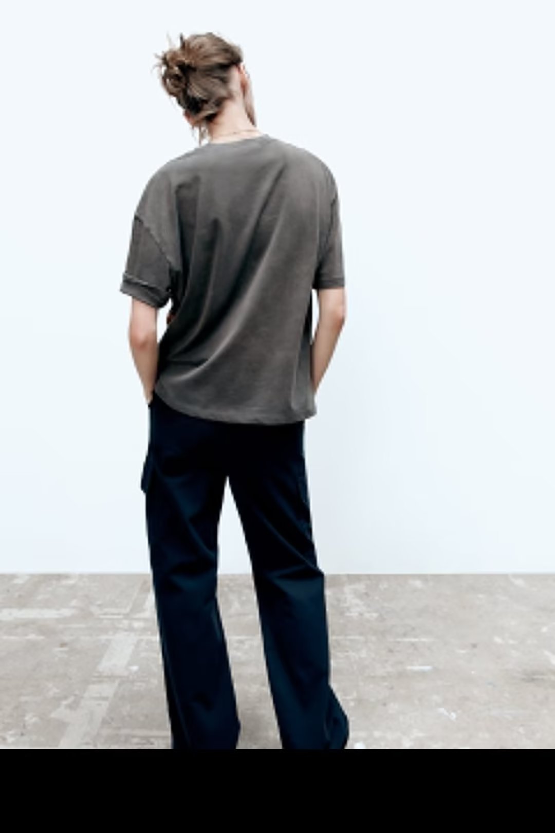 Loose All Matching Girl Printed Pattern Round Neck Short Sleeve T Shirt