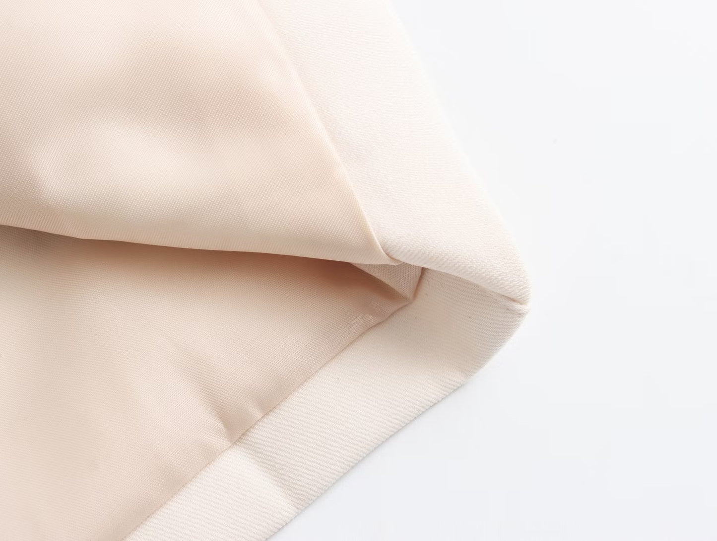 Women Clothing French With Multi Purpose Belt Straight Cut Blazer