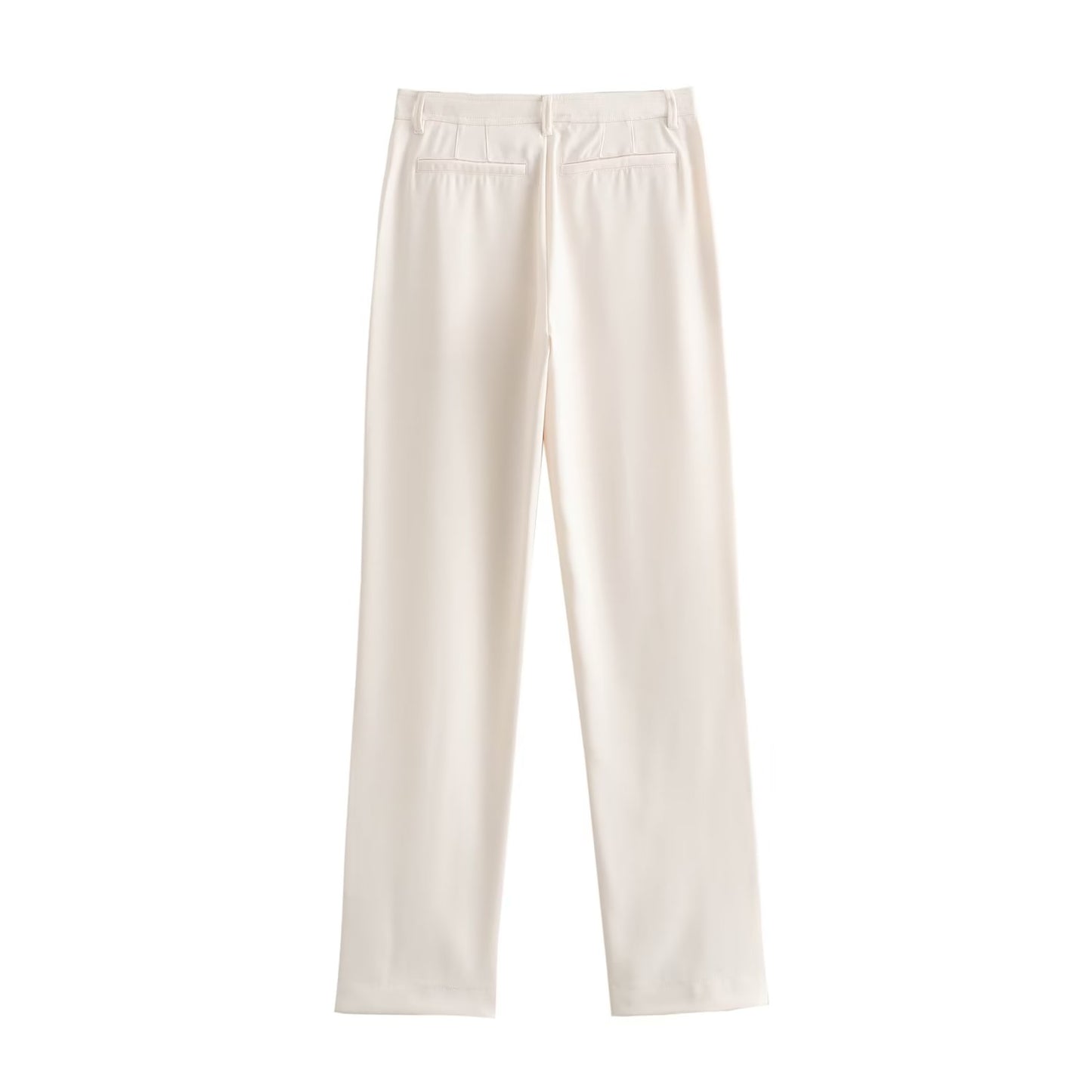 Women Clothing French With Multi Purpose Belt Straight Cut Blazer