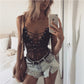 Sexy Lingerie Sexy Lace See-through Seduction Braces V-neck Hollow Out Cutout One-Piece Tights