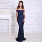 Maryangel Rebel women's sequined tube top fishtail dress, perfect for formal banquets and prom events.