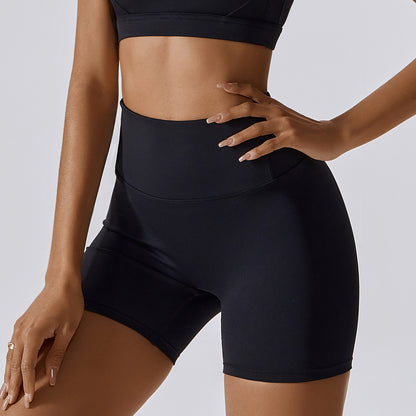 Tight Cloud Sense Yoga Pantalons Femmes Taille Haute Hip Lift Shorts De Sport Femmes Vêtements Extérieurs Running Shorts D'entraînement