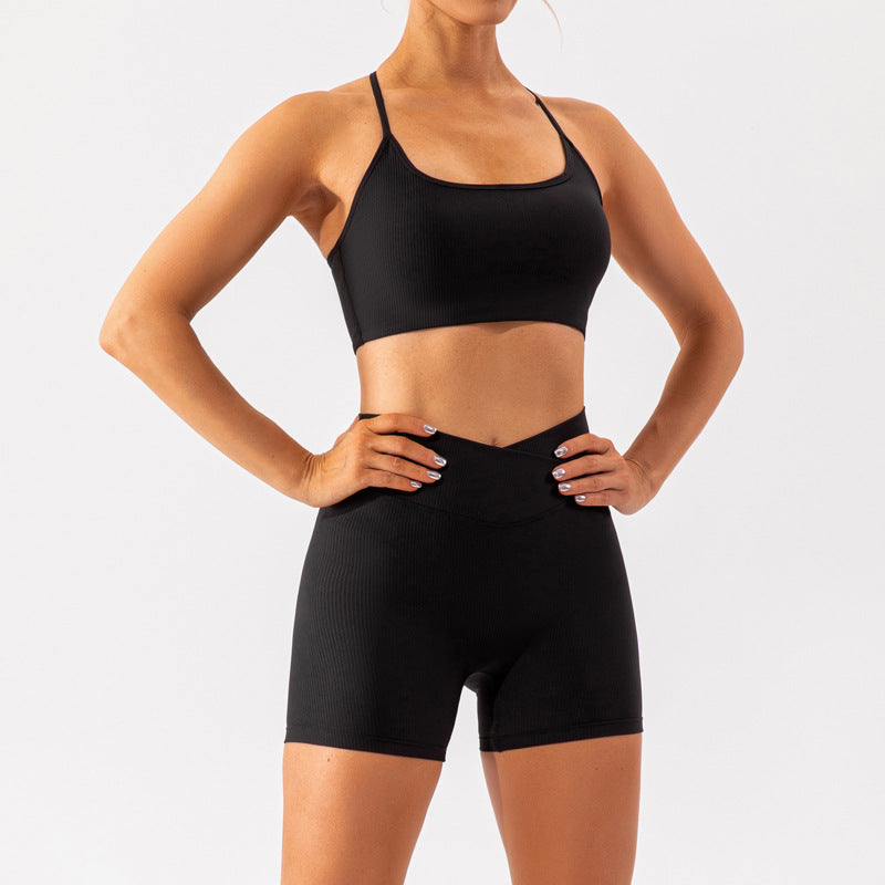 Yoga Suit Thread Séchage rapide Vêtements de sport Formation Running Fitness Vêtements Costume Femmes