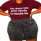 Plus size women's solid color street T-shirt by Maryangel Rebel, featuring a stylish print and comfortable fit.