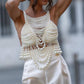 Pearls Body Cha Camisole Pearl Vest Bridal Dress Blogger Wear Accessory