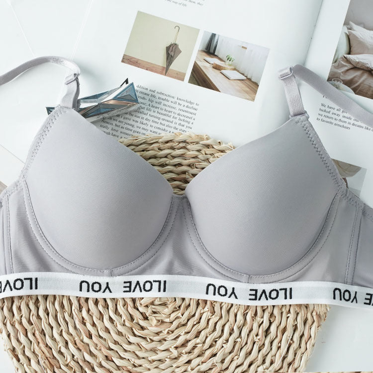 Intimo confortevole Reggiseno regolabile con seno grande e seno piccolo in pizzo sottile