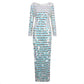 Viviana One-Shoulder Luxe Sequin Cocktail Dress