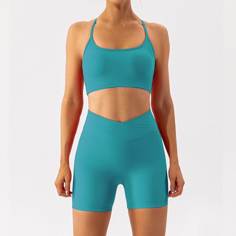 Yoga Suit Thread Séchage rapide Vêtements de sport Formation Running Fitness Vêtements Costume Femmes