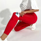 Seamless Knitted Basic Sports Yoga Pants High Waist Tight Hip Lifting Outer Wear Inner Wear Running Fitness