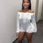 Women Sexy Plaid Short Sleeve Collared Tight Jumpsuit Sexy Knitted Short Romper