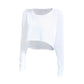 Sports Top Women Long Sleeve Loose T-shirt Running Yoga Clothes Workout Clothes Quick Drying Clothes Blouse