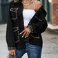 Beaded fashionable loose denim jacket for women by Maryangel Rebel, featuring a stylish and versatile design.